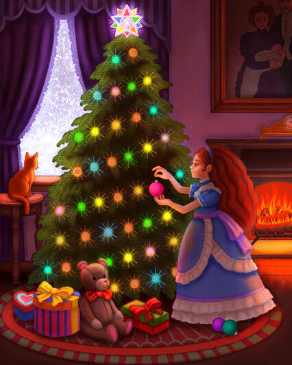 Christmas Night Decorations