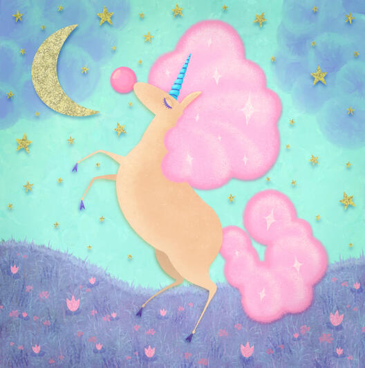 Cotton Candy Unicorn